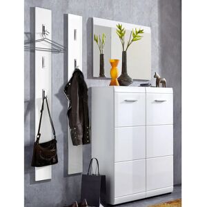 Germania Adana Flurschrank-Set - Weiß Hochglanz - Garderobemöbel Germania Adana Flurschrank-Set - Weiß Hochglanz - Garderobemöbel