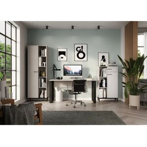 Germania GW-Rovigo Bureau - Beige, Noir, 150cm Germania GW-Rovigo Bureau - Beige, Noir, 150cm