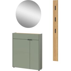 Germania GW-Ameca Garderoben-Set - Grün, 113cm x 200cm x 22cm Germania GW-Ameca Garderoben-Set - Grün, 113cm x 200cm x 22cm