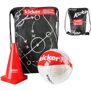 Ensemble de football HUDORA Édition Kicker - Noir Ensemble de football HUDORA Édition Kicker - Noir