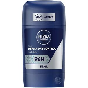 Nivea Men Derma Dry Control Maximum Antiperspirantti - 50ml Nivea Men Derma Dry Control Maximum Antiperspirantti - 50ml
