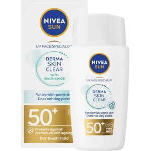 Nivea Derma Sun SPF 50+ Gesichtssonnencreme - Schutz & Anti-Aging Nivea Derma Sun SPF 50+ Gesichtssonnencreme - Schutz & Anti-Aging