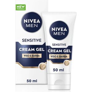 Nivea Men Sensitive Gel Crema Viso e Barba - Sensibile - 50ml Nivea Men Sensitive Gel Crema Viso e Barba - Sensibile - 50ml
