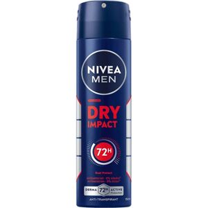 NIVEA MEN Dry Impact Deodorant Spray 150 ml NIVEA MEN Dry Impact Deodorant Spray 150 ml