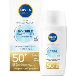 NIVEA Sun SPF 50+ Invisible Daily Fluid - Sun Protection NIVEA Sun SPF 50+ Invisible Daily Fluid - Sun Protection