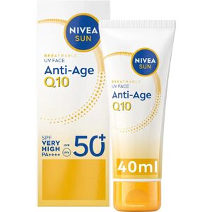 NIVEA Sun SPF 50 Anti-Wrinkle Sun Cream for Women - Protects against UVA/UVB, Moisturizes, 50ml NIVEA Sun SPF 50 Anti-Wrinkle Sun Cream for Women - Protects against UVA/UVB, Moisturizes, 50ml