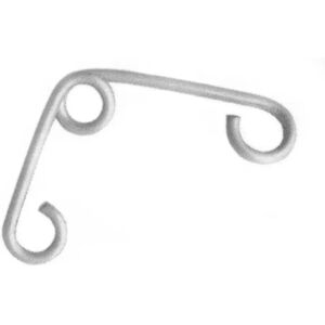 Busch&Muller Silver Bakljussupport - Belysningsutrustning Busch&Muller Silver Bakljussupport - Belysningsutrustning