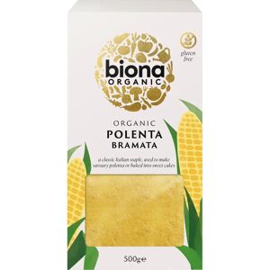 Biona Organic Polenta Bramata - 500g - Gluten-Free, Italian Style Biona Organic Polenta Bramata - 500g - Gluten-Free, Italian Style