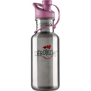 DerDieDas Rostfritt stål rosa vattenflaska 500ml - Vattenflaska DerDieDas Rostfritt stål rosa vattenflaska 500ml - Vattenflaska
