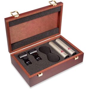 Neumann KM 185 Nickel Stereo Microphone - Super-Cardioid Neumann KM 185 Nickel Stereo Microphone - Super-Cardioid