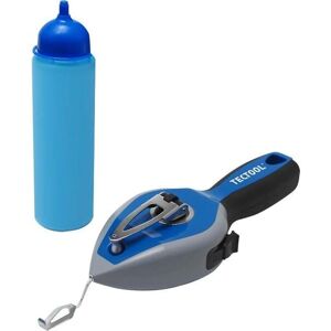 Tectool - Anreisswerkzeug Kunststoff-Schlagschnurgerät - plastique - ensemble - chalk line tool set - Publicité Tectool - Anreisswerkzeug Kunststoff-Schlagschnurgerät - plastique - ensemble - chalk line tool set - Publicité