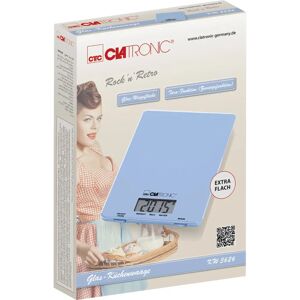 Clatronic KW 3626 - Blue - Kitchen Scale Clatronic KW 3626 - Blue - Kitchen Scale