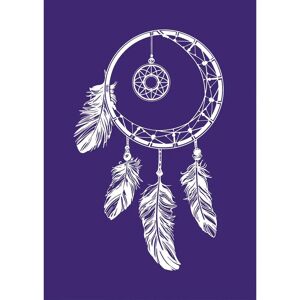 Rayher Modèle Dreamcatcher A5 - Pochoir & Spatule Rayher Modèle Dreamcatcher A5 - Pochoir & Spatule