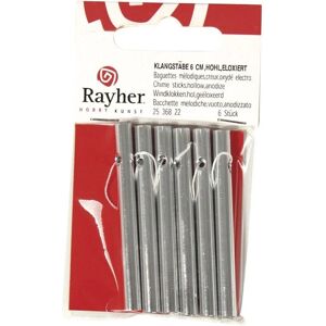 Rayher Zilveren 6 mm Ø Windgong - Set van 6 Rayher Zilveren 6 mm Ø Windgong - Set van 6