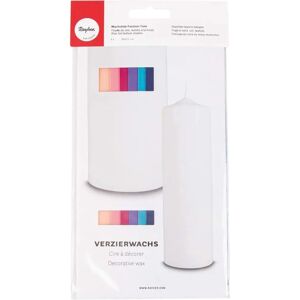 Rayher Voskové Listy - 6 Barev - 20 x 6,5 cm - Listy pro Dekoraci Světel Rayher Voskové Listy - 6 Barev - 20 x 6,5 cm - Listy pro Dekoraci Světel