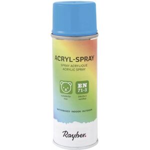 Rayher Hobby - 34145404 - Turquoise - Peinture en spray acrylique - Publicité Rayher Hobby - 34145404 - Turquoise - Peinture en spray acrylique - Publicité