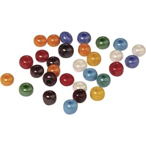 Rayher - Mélange de perles rondes en verre opacifié - 5,4 mm Rayher - Mélange de perles rondes en verre opacifié - 5,4 mm