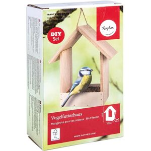 Nourrisseur à oiseaux en bois Rayher - Petit, bois FSC - Publicité Nourrisseur à oiseaux en bois Rayher - Petit, bois FSC - Publicité