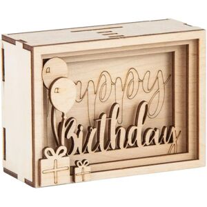 Kit urne en bois Rayher - anniversaire - 3D Beige Kit urne en bois Rayher - anniversaire - 3D Beige