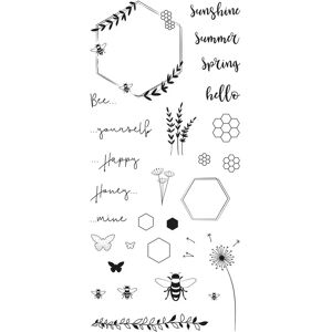 Rayher Transparente Sommerbienen Stempel Rayher Transparente Sommerbienen Stempel