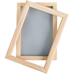 Rayher Paper-Making Frame - 30x21 cm, Brown - Paper Making Frame Rayher Paper-Making Frame - 30x21 cm, Brown - Paper Making Frame