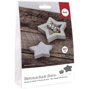Kit de Moules à Étoile en Béton Rayher - Créatif et Résistant - Publicité Kit de Moules à Étoile en Béton Rayher - Créatif et Résistant - Publicité