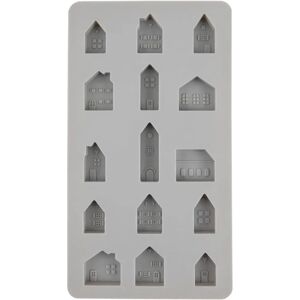 Rayher Silikon Gießform Mini Häuser - Silikonform für Miniaturhäuser Rayher Silikon Gießform Mini Häuser - Silikonform für Miniaturhäuser