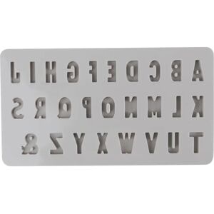 Rayher Silikon Gietvorm Mini ABC - Creatieve Letters Rayher Silikon Gietvorm Mini ABC - Creatieve Letters
