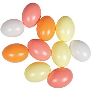 Rayher Plastic Eggs - 6cm Damasco - Festive Decor - Indoor Rayher Plastic Eggs - 6cm Damasco - Festive Decor - Indoor