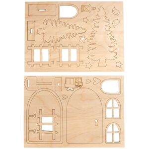 Rayher Mini Christmas Scene Kit - 26 Pieces Rayher Mini Christmas Scene Kit - 26 Pieces