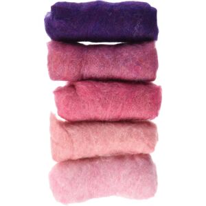 Rayher Rosa Wolle - Filzwolle für Trockenschmuck Rayher Rosa Wolle - Filzwolle für Trockenschmuck