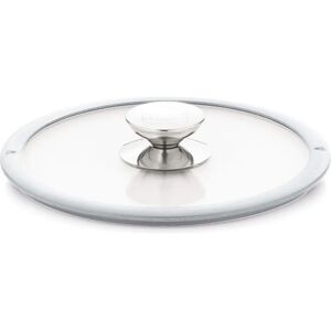 Tapa de vidrio con borde de silicona blanco 24 cm - Berndes Tapa de vidrio con borde de silicona blanco 24 cm - Berndes