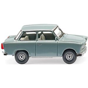 Wiking Trabant 601 S - Alpijnse Blauwe Modelauto - Beperkte Editie Wiking Trabant 601 S - Alpijnse Blauwe Modelauto - Beperkte Editie
