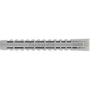Cheville murale Fischer SX 8 x 65 - Zinc - Cheville expansible - Fixation légère - Publicité Cheville murale Fischer SX 8 x 65 - Zinc - Cheville expansible - Fixation légère - Publicité