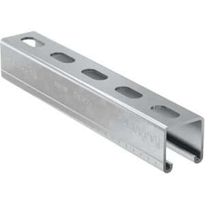 Fischer FIS 040390 Montageschiene FUS 41/41/2,00 S - 2 m, Elektronikzubehör + Gehäuse, Silber Fischer FIS 040390 Montageschiene FUS 41/41/2,00 S - 2 m, Elektronikzubehör + Gehäuse, Silber