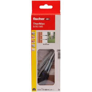 Système de fixation Fischer Thermax 8x80 mm M6 - Publicité Système de fixation Fischer Thermax 8x80 mm M6 - Publicité