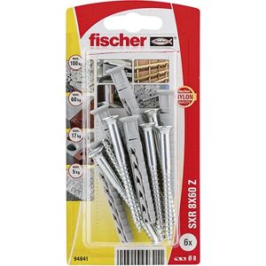 Kit di tasselli e viti Fischer SXR 8 x 60 Kit di tasselli e viti Fischer SXR 8 x 60