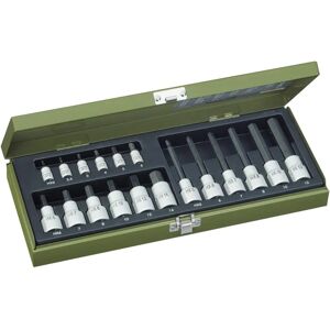 Kit de 18 piezas Proxxon 23100 para enchufes y destornilladores Kit de 18 piezas Proxxon 23100 para enchufes y destornilladores