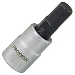 Proxxon 1/4 Pollice Inserto a Sette Viti - 5mm - 33mm - Chiave a Bussola Proxxon 1/4 Pollice Inserto a Sette Viti - 5mm - 33mm - Chiave a Bussola