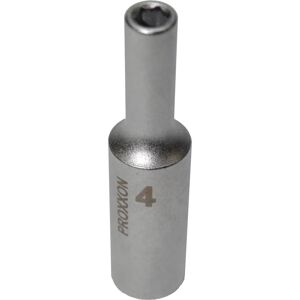 Proxxon 1/4 Zoll Tiefbett-Steckschlüssel - 4 mm Proxxon 1/4 Zoll Tiefbett-Steckschlüssel - 4 mm