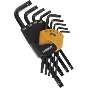 Proxxon Industrial 23944 Torx Key Set - 9 Piece - High Torque Transfer - Industrial Proxxon Industrial 23944 Torx Key Set - 9 Piece - High Torque Transfer - Industrial