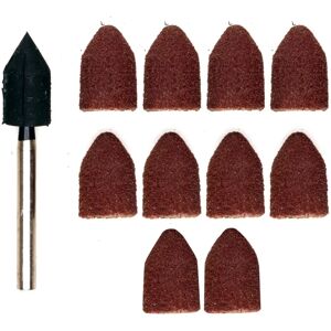 Proxxon 28 987 Abrasion Kit - 13x9mm, 3mm Shaft, 80/150 Grit Proxxon 28 987 Abrasion Kit - 13x9mm, 3mm Shaft, 80/150 Grit