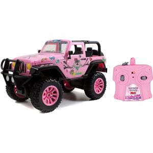 Dickie RC Jeep Wrangler Pink - 1:16, Tout-terrain, 6 km/h - Publicité Dickie RC Jeep Wrangler Pink - 1:16, Tout-terrain, 6 km/h - Publicité