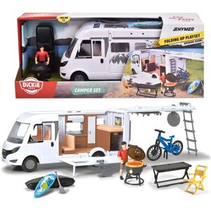 Dickie Camper Set Try Me Hymer Folding up Playset Dickie Camper Set Try Me Hymer Folding up Playset