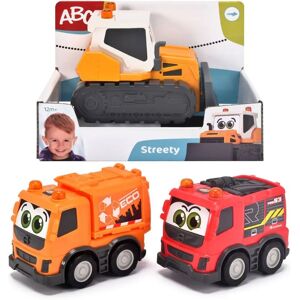 ABC Toys ABC Streety Véhicule de Travail - Voiture à pousser pour bébé 15cm - Publicité ABC Toys ABC Streety Véhicule de Travail - Voiture à pousser pour bébé 15cm - Publicité