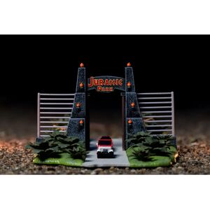 Jada Toys Jurassic World Nano Scene Playset - Jurassic Park Diorama Jada Toys Jurassic World Nano Scene Playset - Jurassic Park Diorama