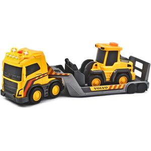 Dickie Toys Volvo Bagger Licht und Ton 32cm LKW - Spielzeug-Lkw mit Bagger Dickie Toys Volvo Bagger Licht und Ton 32cm LKW - Spielzeug-Lkw mit Bagger