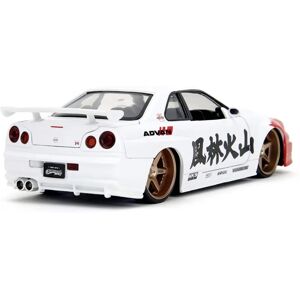 Jada Toys Nissan Skyline GTR Scale Model - Street Fighter Ryu - 1:24 Jada Toys Nissan Skyline GTR Scale Model - Street Fighter Ryu - 1:24