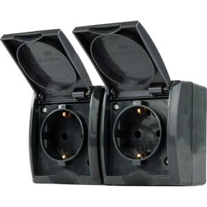 REV 0007091900 Antrazit Wandsteckdose - Elektrischer Anschluss REV 0007091900 Antrazit Wandsteckdose - Elektrischer Anschluss