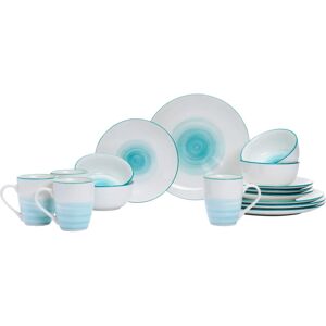 RITZENHOFF & BREKER Luna Porcelain 16-Piece Dish Set - Dish Set RITZENHOFF & BREKER Luna Porcelain 16-Piece Dish Set - Dish Set